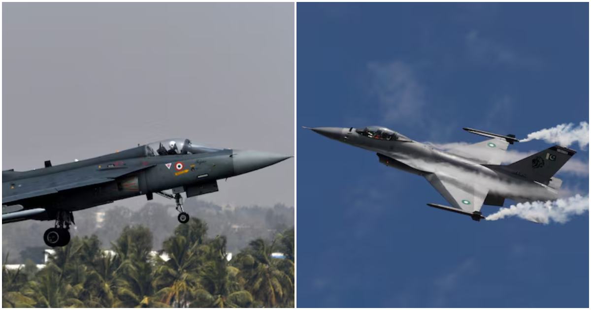 ভারত ও পাকিস্তানের যুদ্ধবিমান। ছবি: রয়টার্স